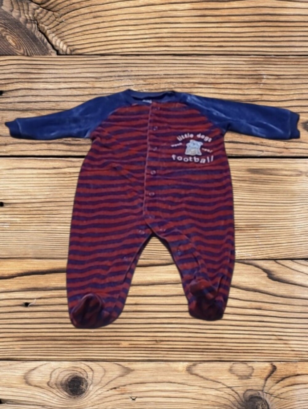 LITTLE BOY'S CHILD OF MINE FOOTIES ONESIE